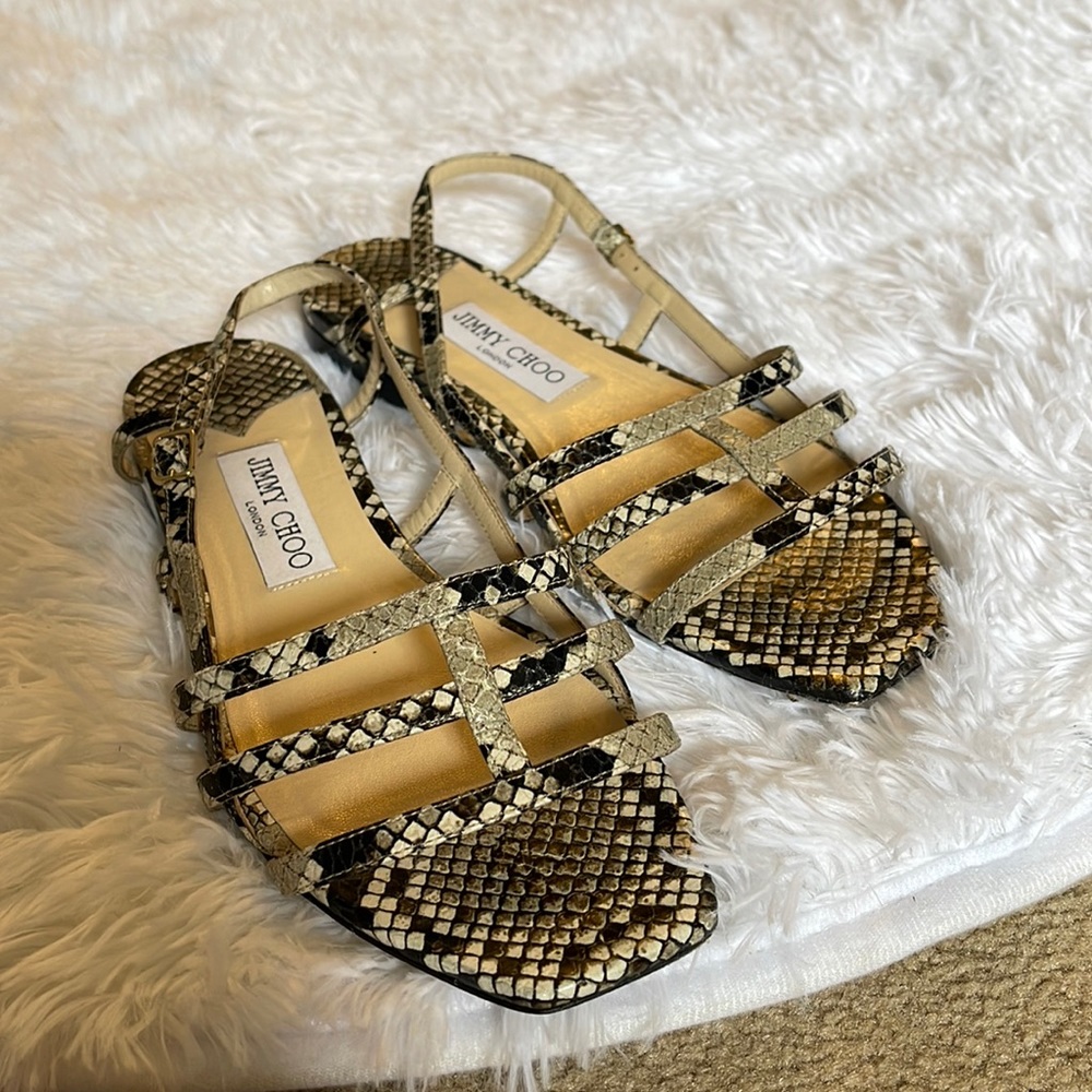 Jimmy Choo Arien Flat Sandals
